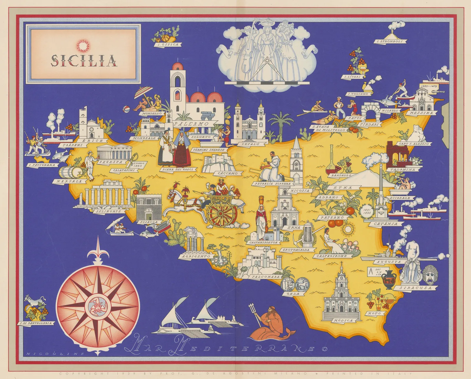 Giovanni De Agostini, Sicily, 1941