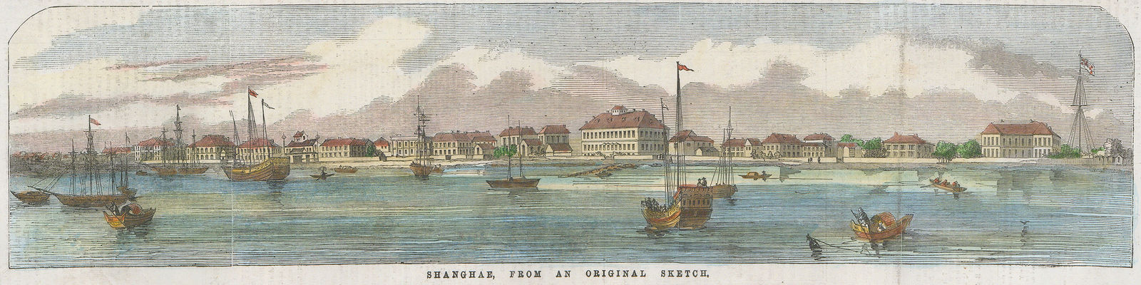 Illustrated London News (ILN), China - Shanghai, 1854