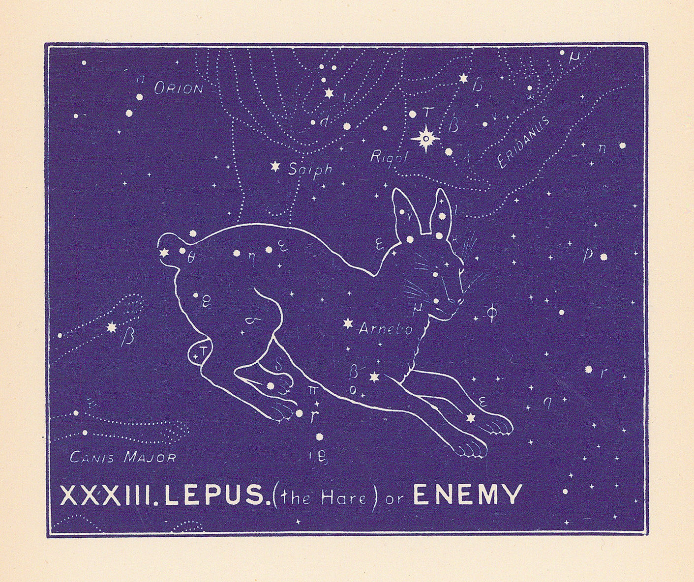 Ethelbert William Bullinger, XXXIII. Lepus or Enemy (The Hare), 1895