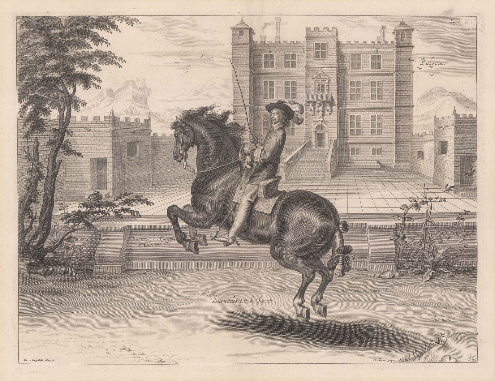 William Cavendish (Duke of Newcastle), Horses - Dressage, 1743