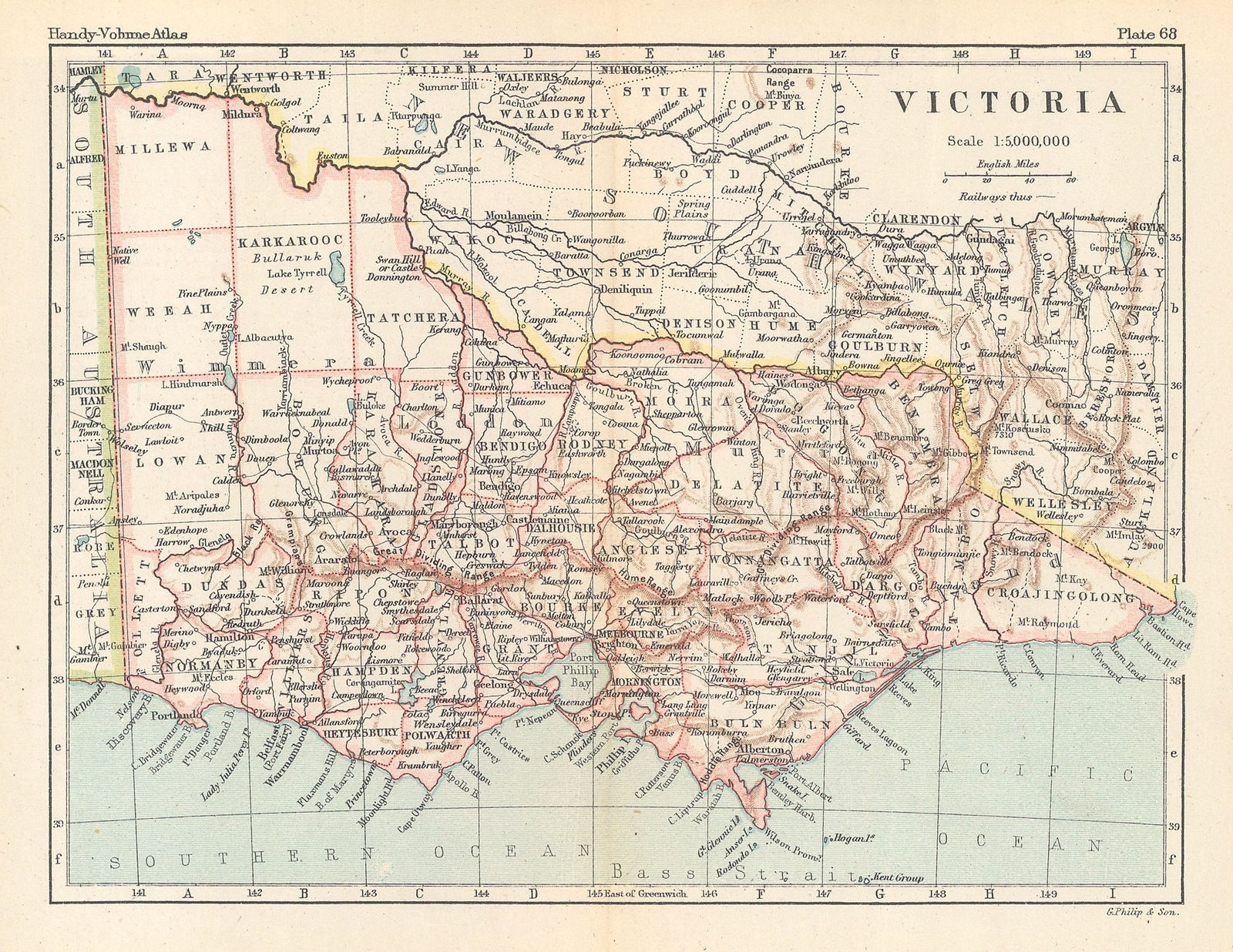 George Philip & Son Ltd., Victoria, 1896