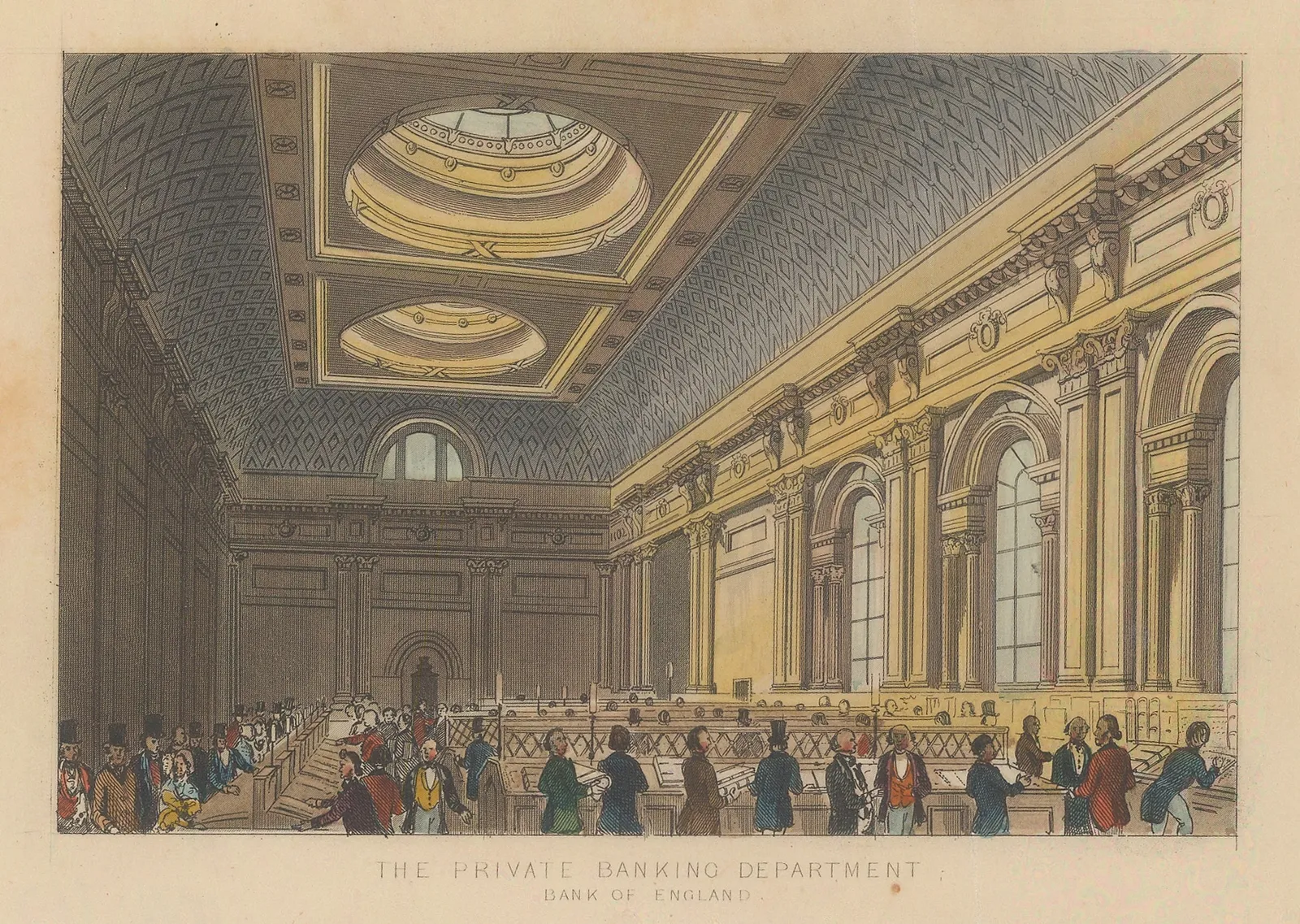 John Tallis, London - Bank of England, 1851