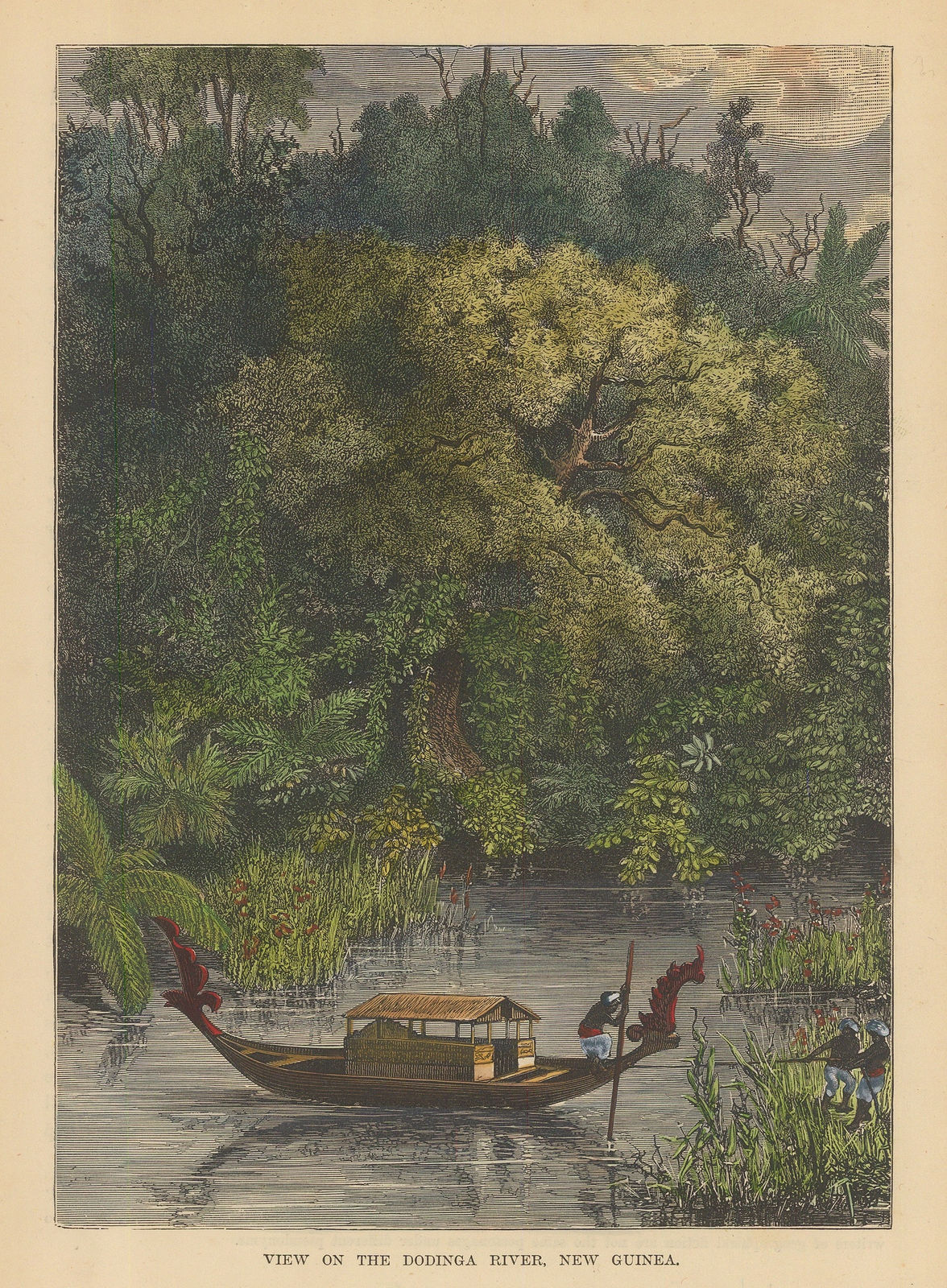 J. C. Brown, New Guinea - Dodinga River, 1885