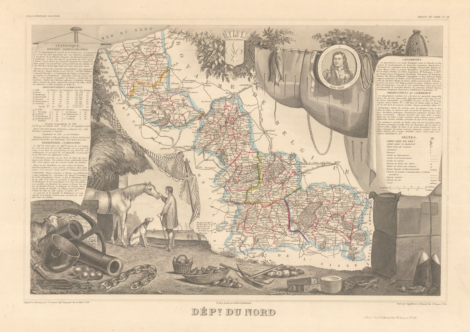 Victor Levasseur, Nord, 1847