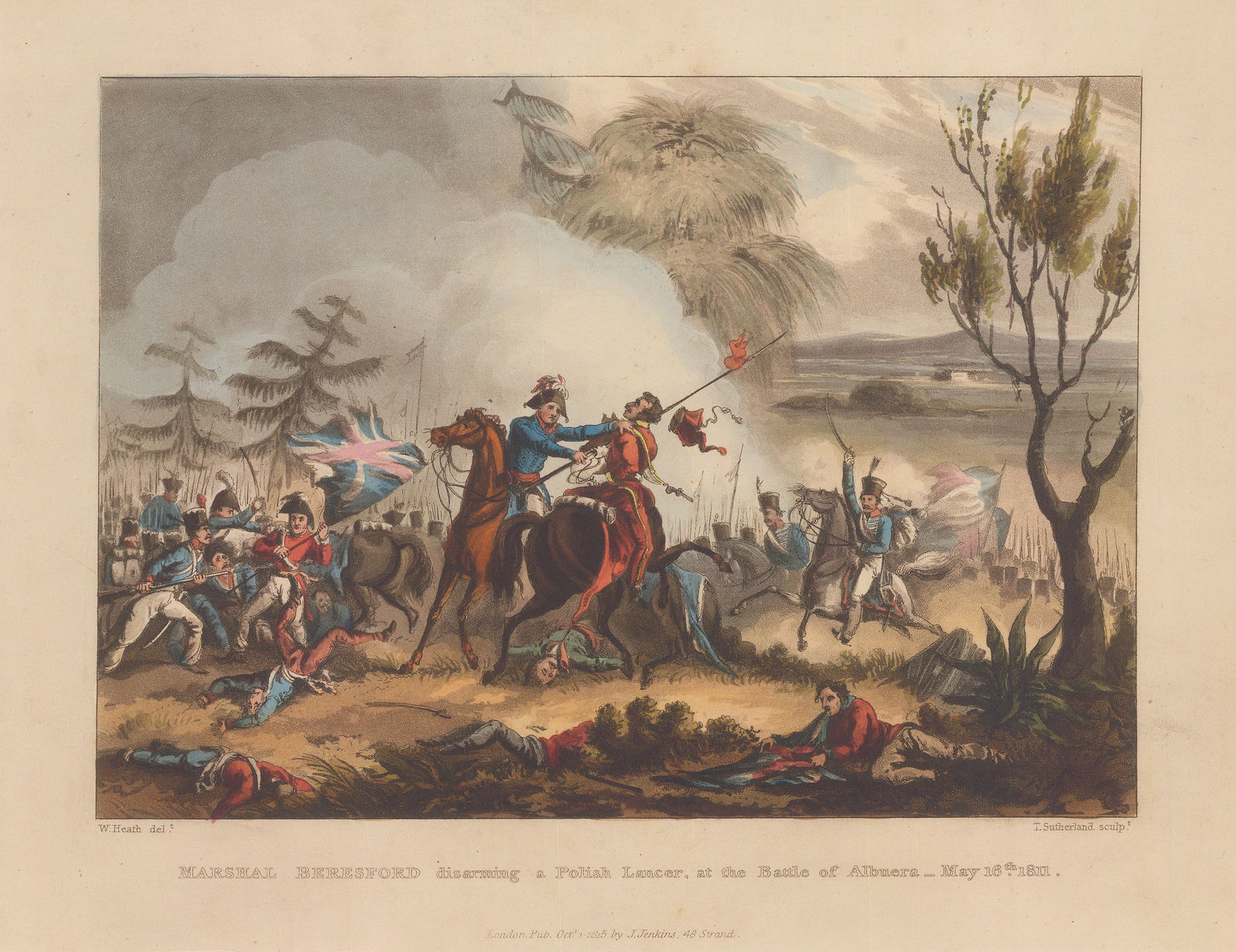 James Jenkins, British Army - Battle of Albuera, 1815
