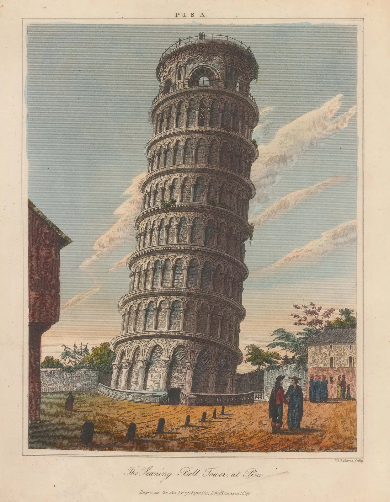John Wilkes, Italy - Pisa, 1825