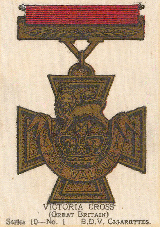BDV Cigarettes, British Army - Victoria Cross, 1920 c.