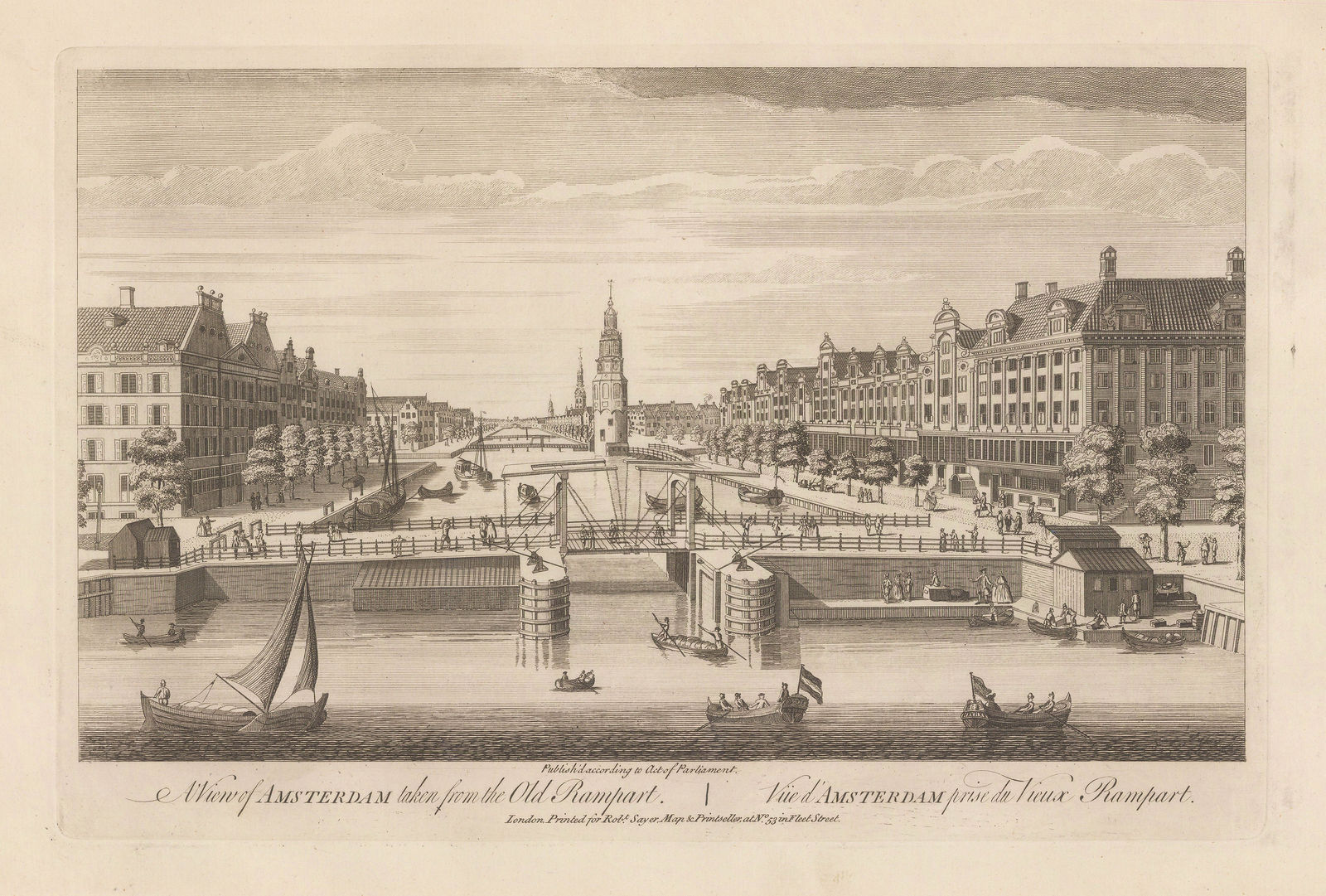 Robert Sayer, Netherlands - Amsterdam, 1774