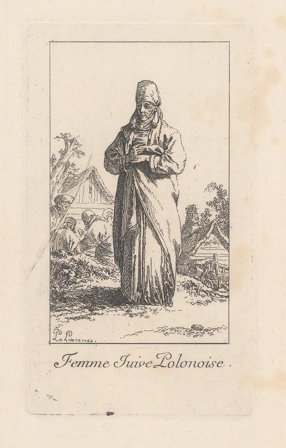 Jean-Babtiste Le Prince, Poland - Portrait, 1768