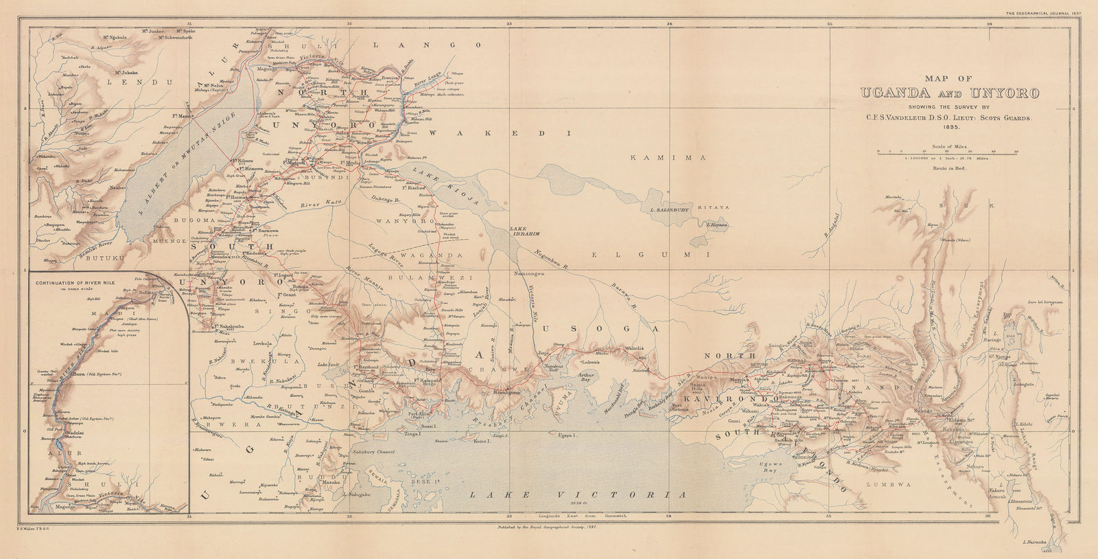 Royal Geographical Society (RGS), Uganda & Western Kenya, 1897
