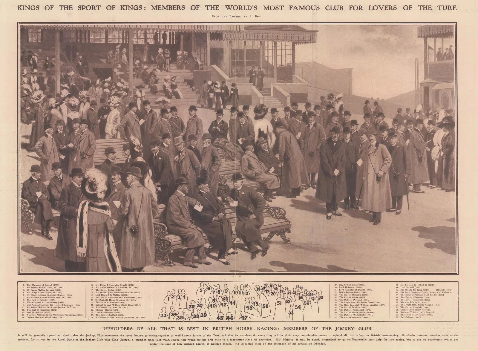 Illustrated London News (ILN), Horse Racing - Jockey Club, 1911