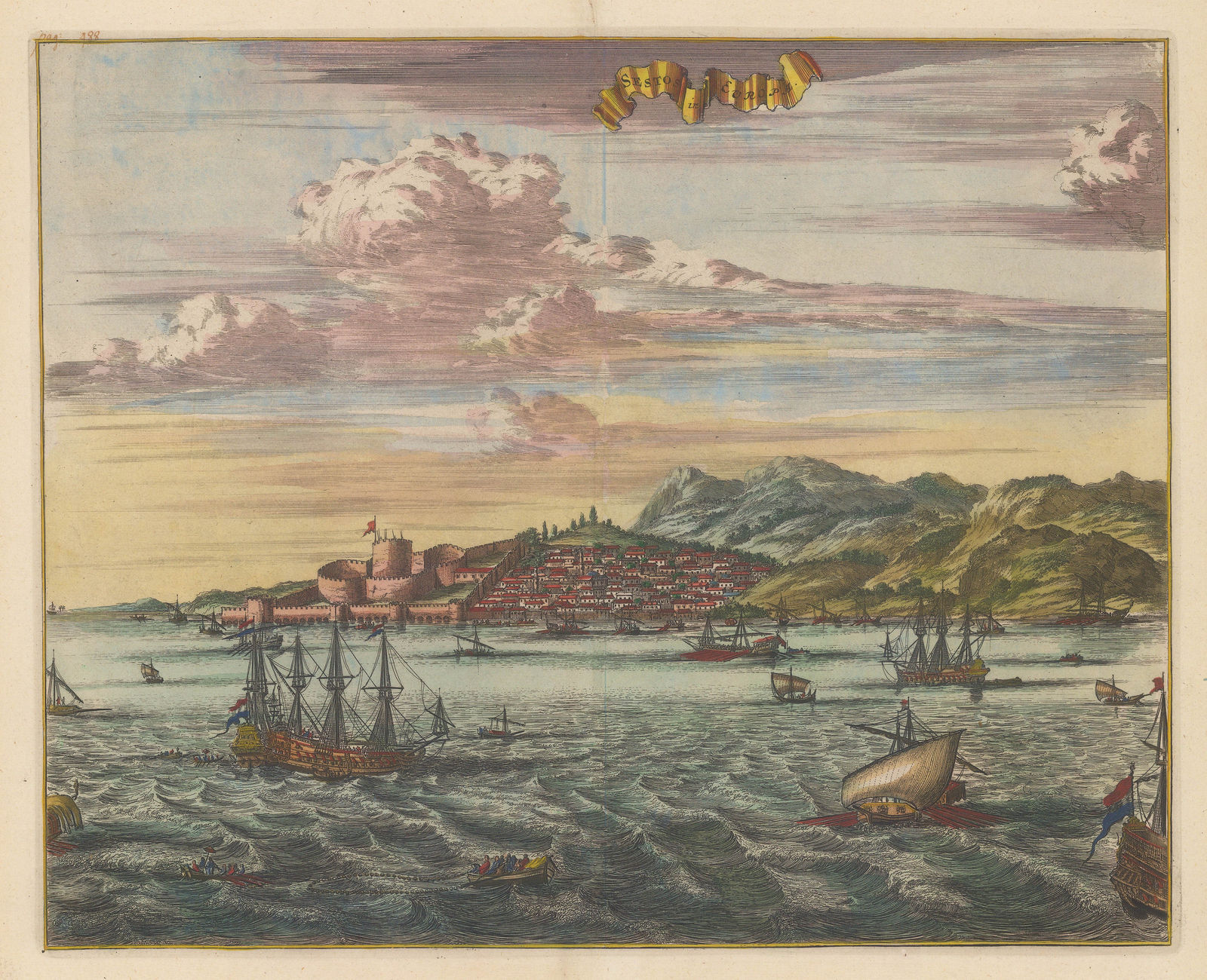 Olfert Dapper, Turkey - Sestos, 1702