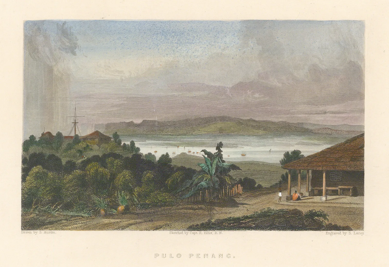 Capt. Robert Elliot, Malaysia - Penang Island, 1840 c.