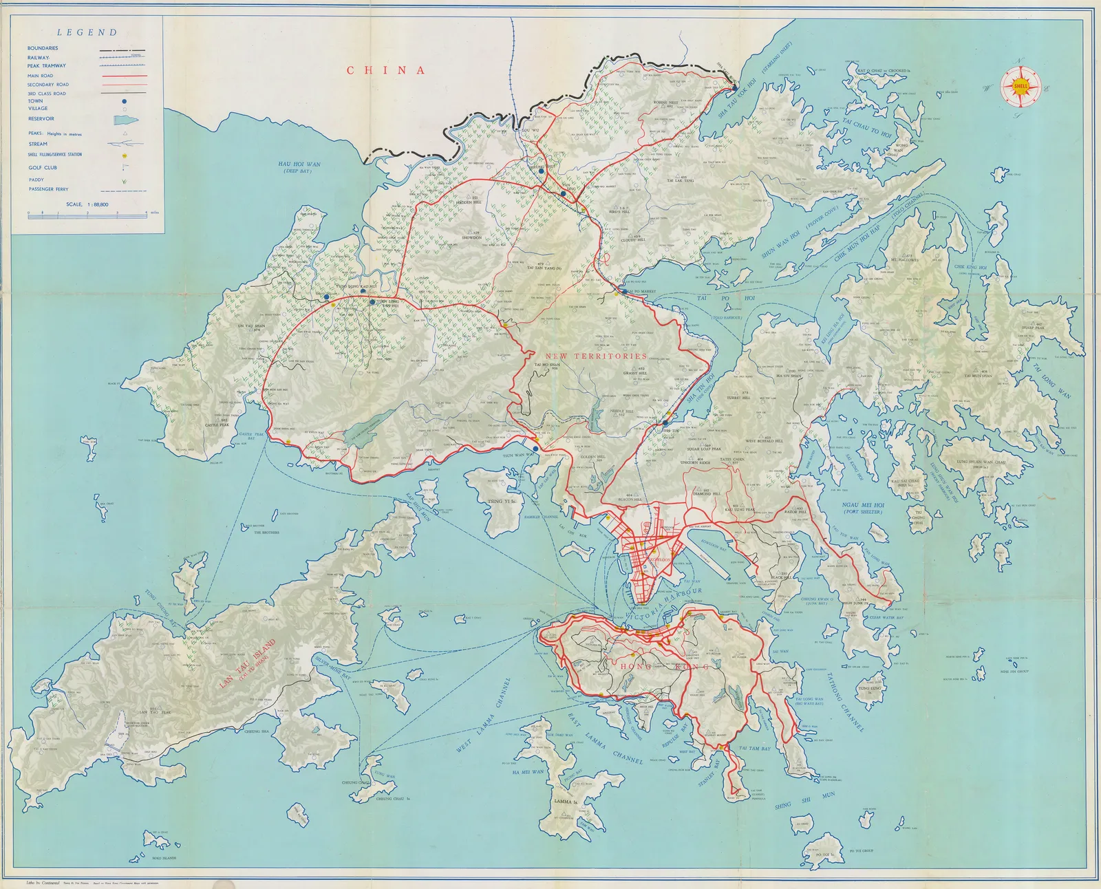Shell, Hong Kong, 1960 (c.)