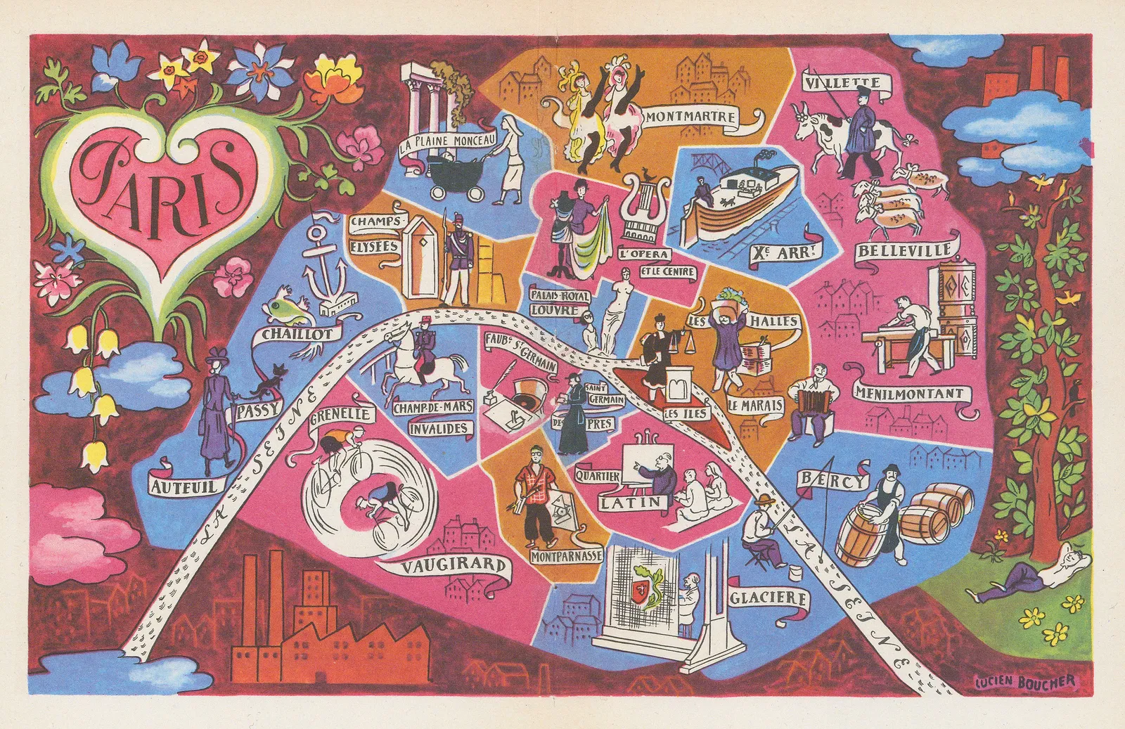 Lucien Boucher, Paris, 1949