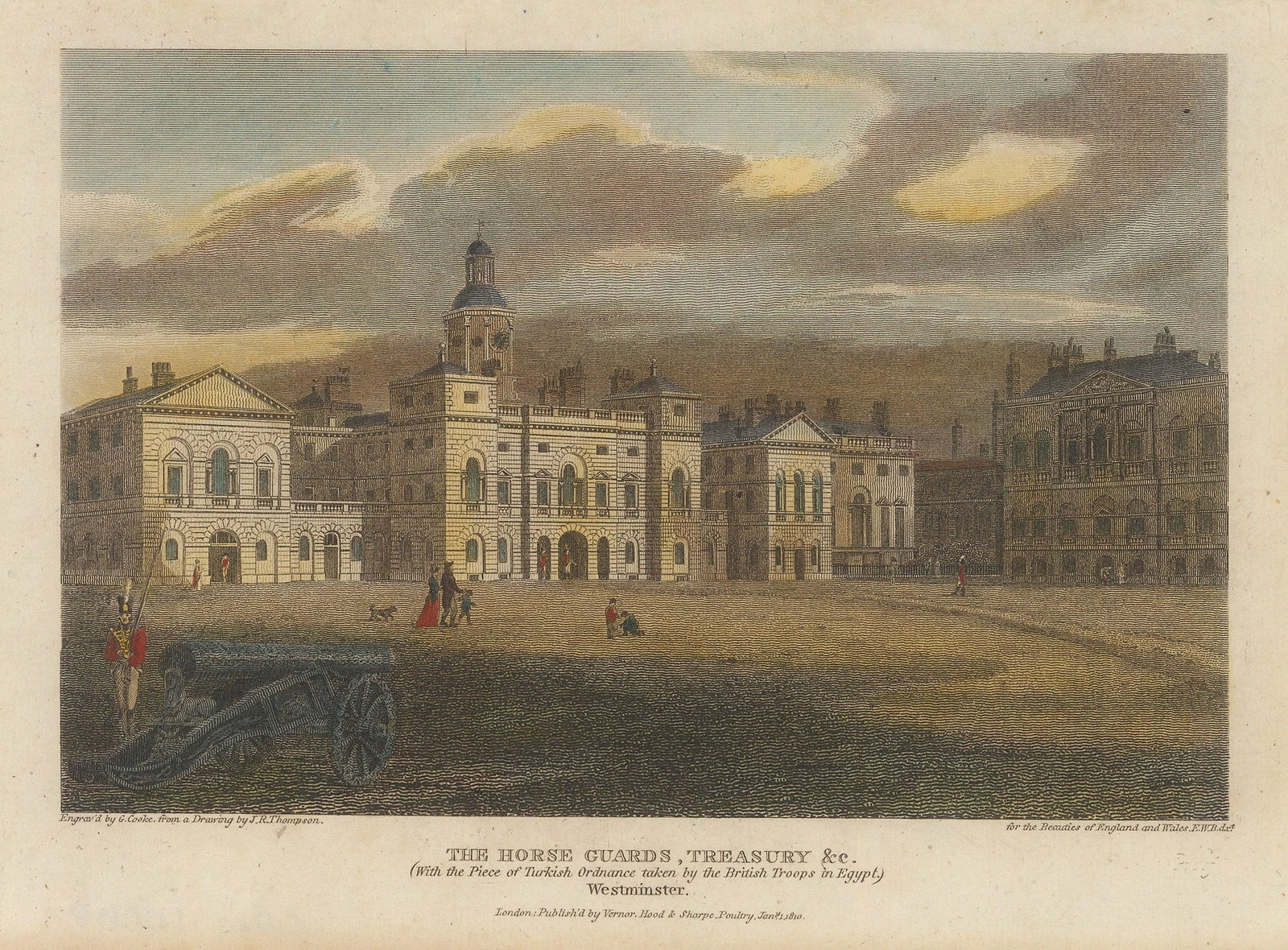 Vernor, London - Horse Guards, 1814