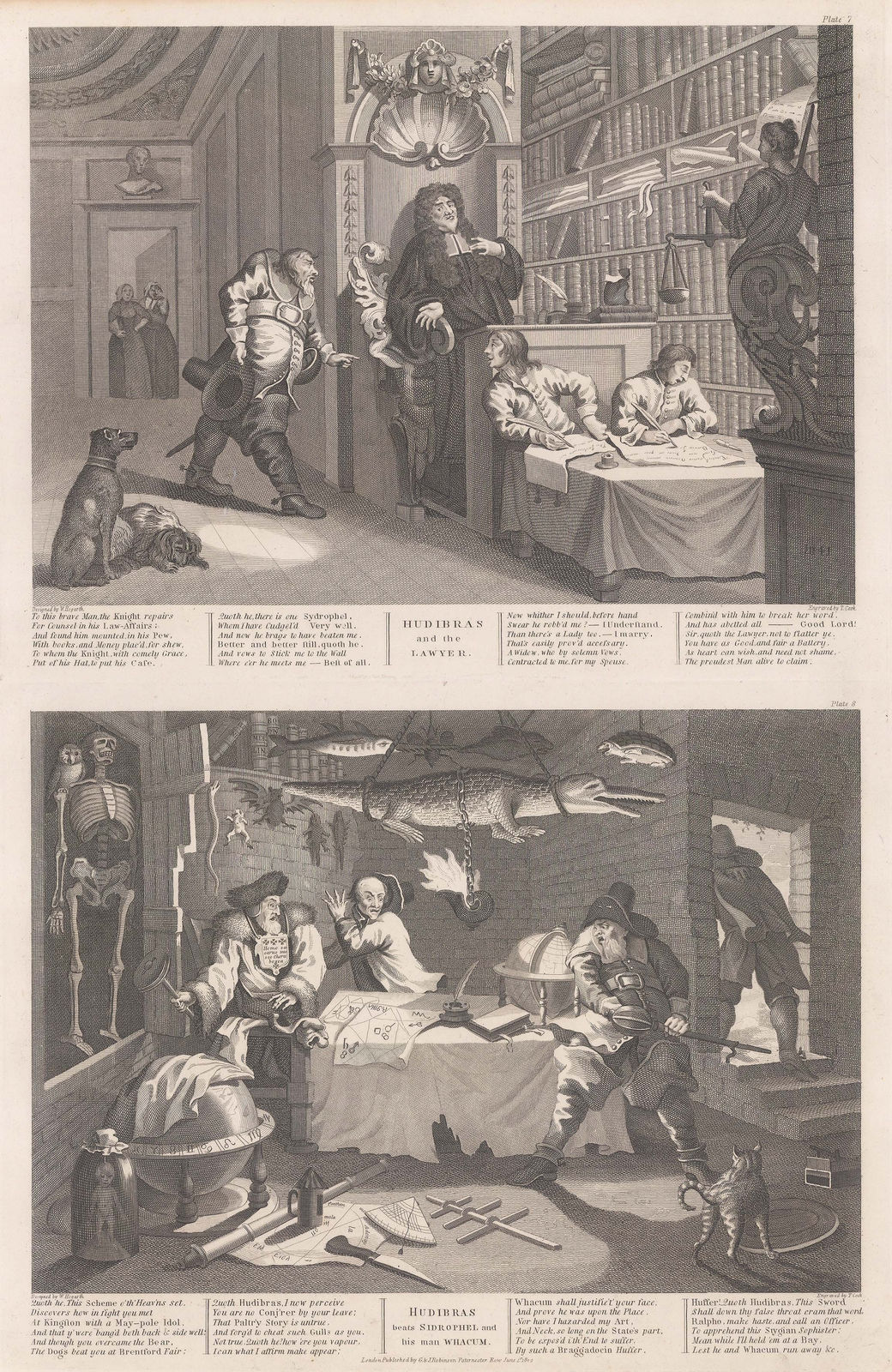 William Hogarth, Hogarth - Hudibras, 1801
