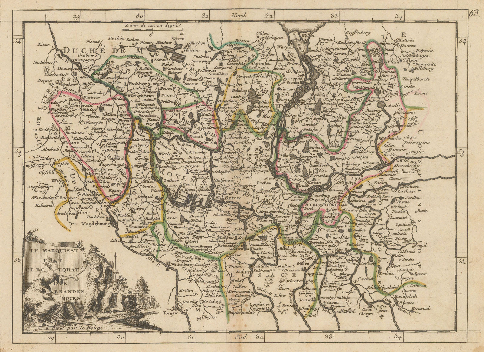 Georges-Louis Le Rouge, Electorate of Brandenburg, 1748