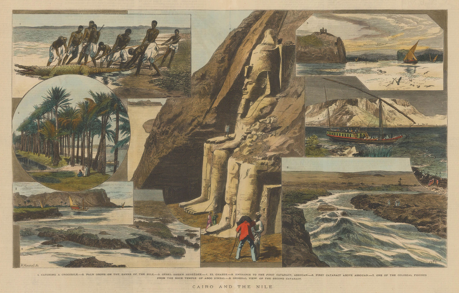 The Graphic Magazine, Egypt - Nile, 1880