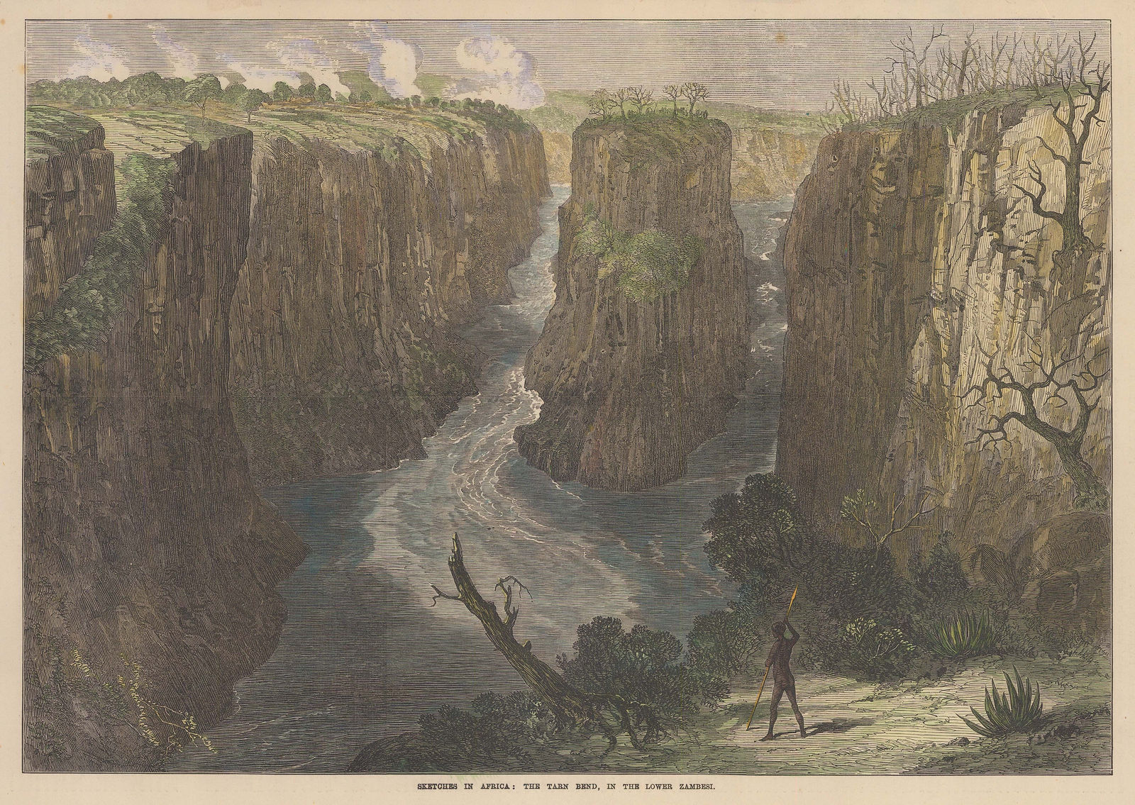 Illustrated London News (ILN), Zambia - Lower Zambezi, 1872