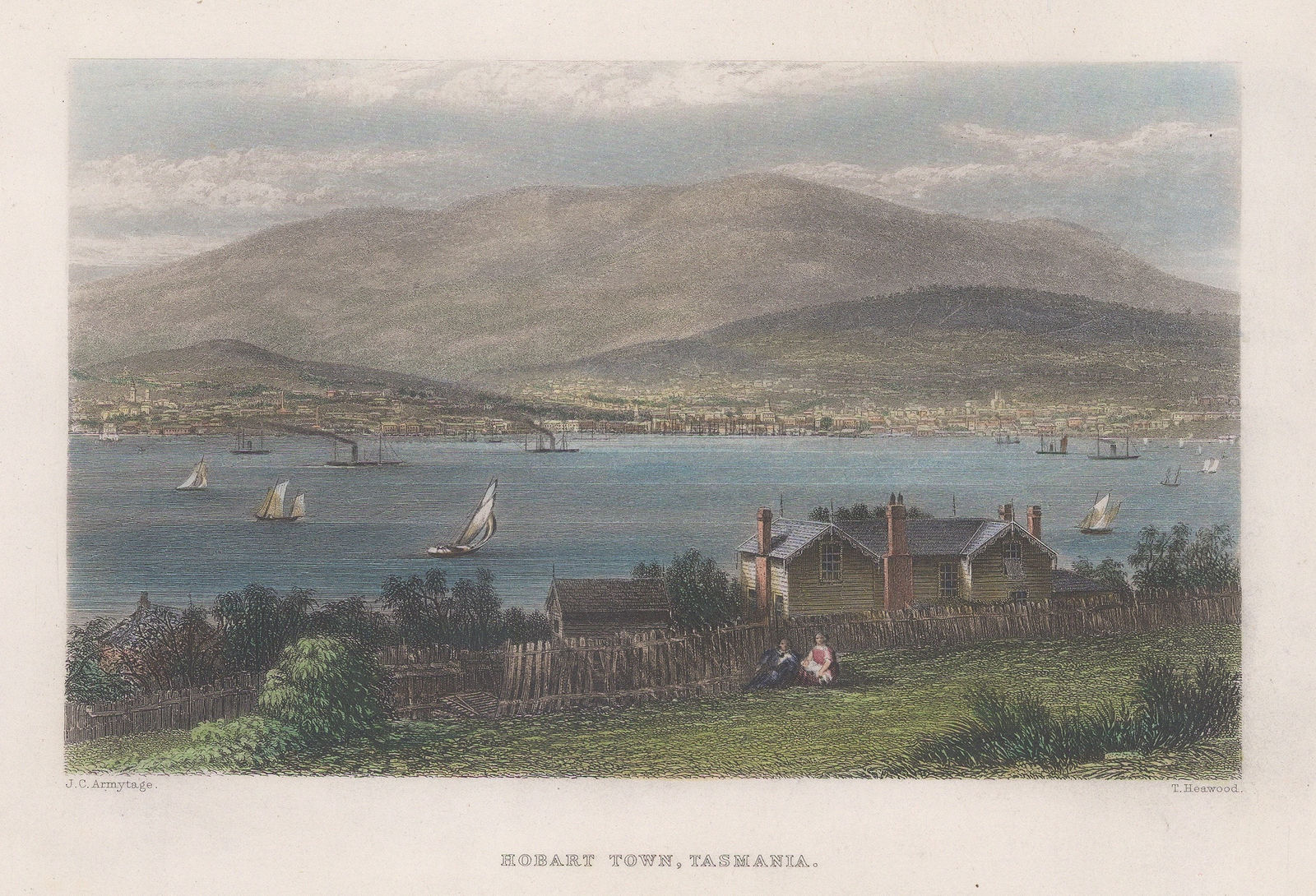 Edwin Booth, Australia - Tasmania, Hobart Town, 1873