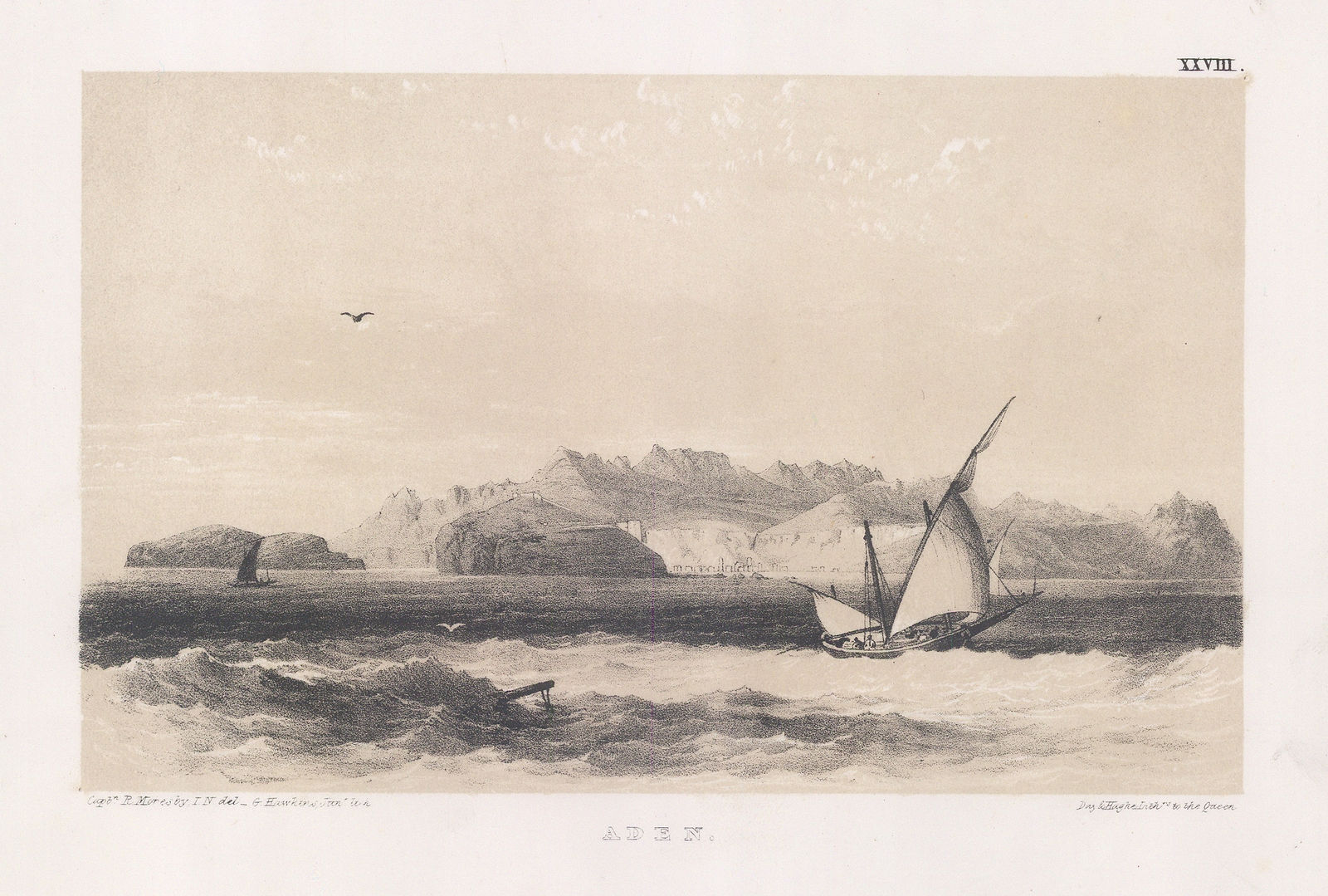 Lt. Col. Francis Rawdon Chesney, Yemen - Aden, 1850