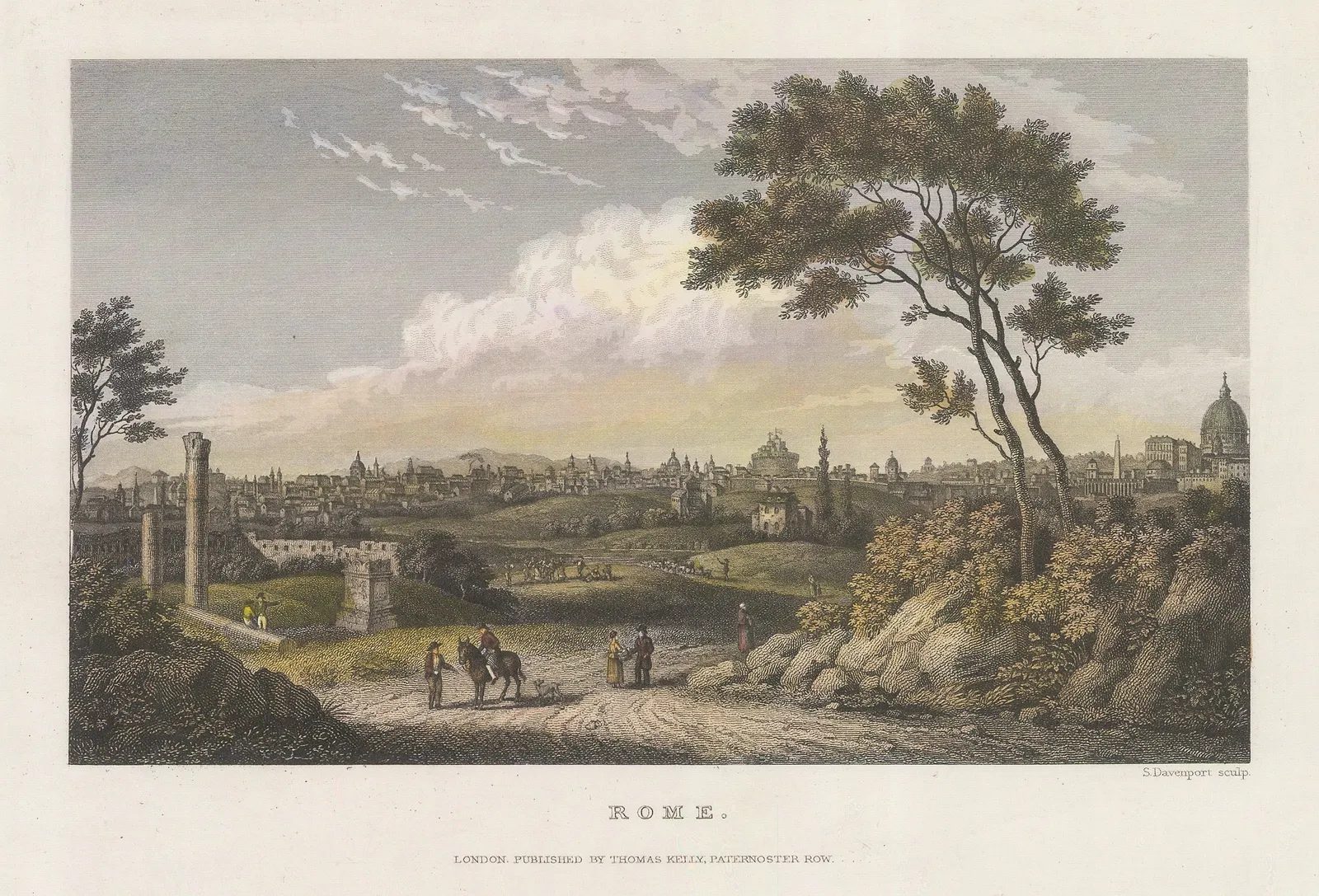Thomas Kelly, Italy - Rome, 1835