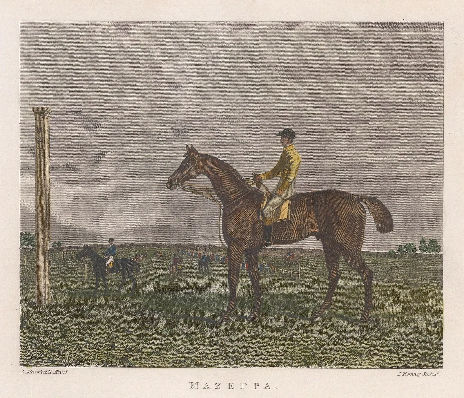 M. A. Pittman, Horse Racing - Mazeppa, 1832
