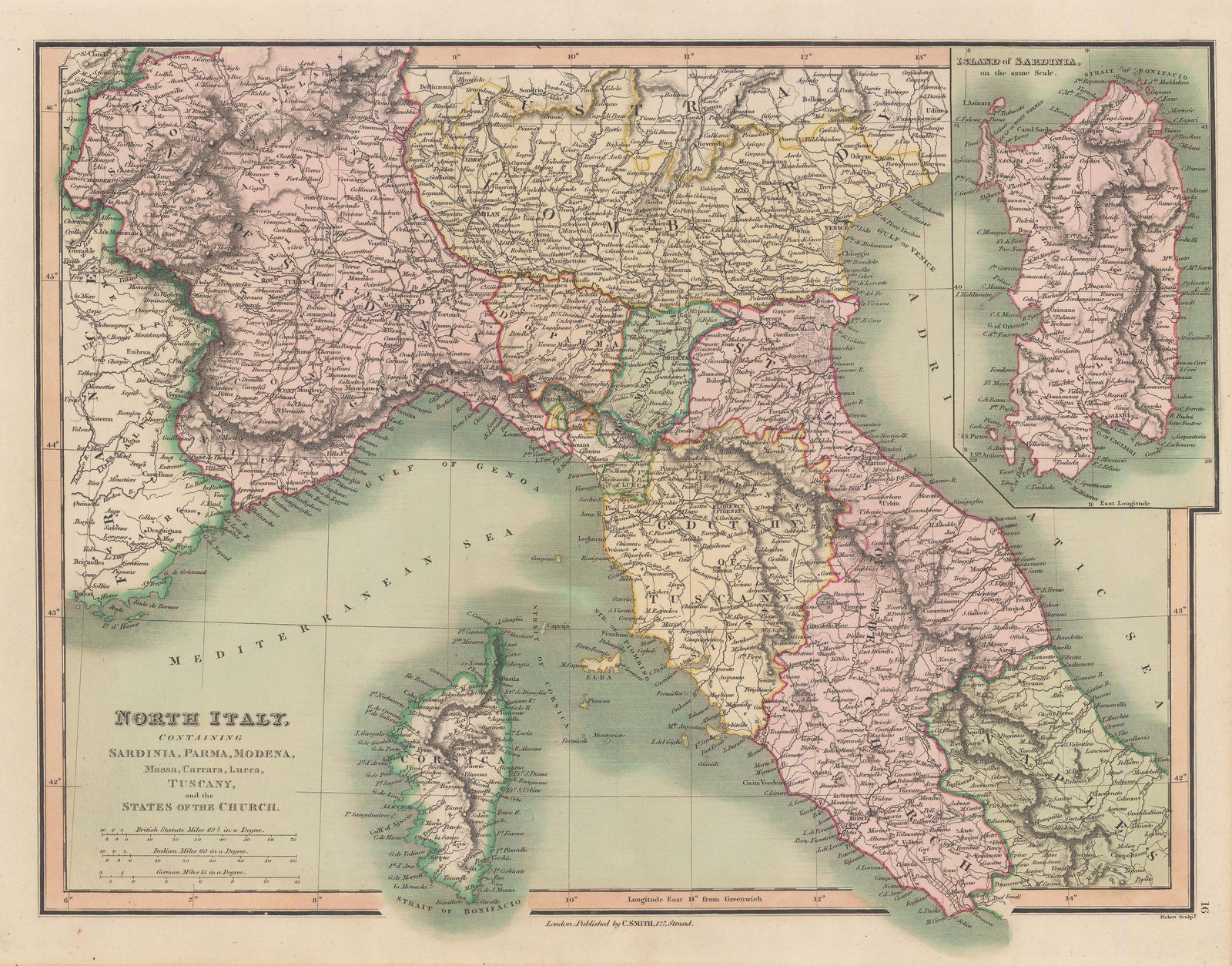 Charles Smith, Northern and Central Italy, 1834