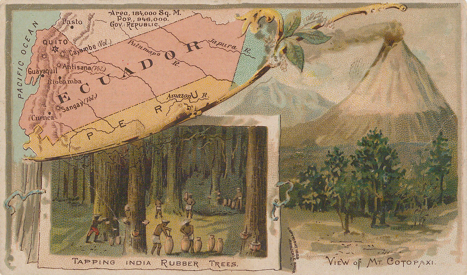 Arbuckle Brothers Company, Ecuador, 1889