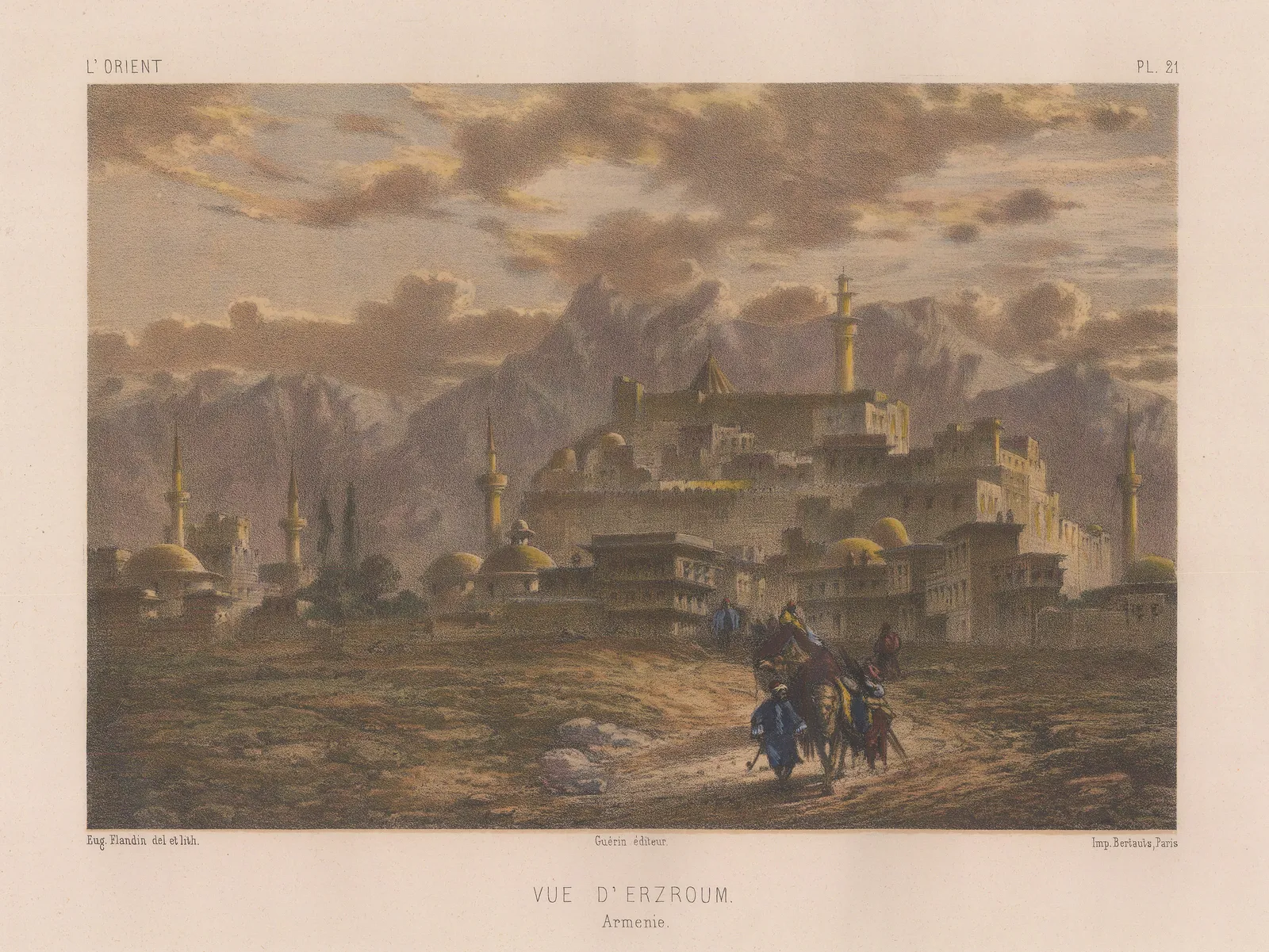 Eugene Flandin, Turkey - Erzroum, 1842