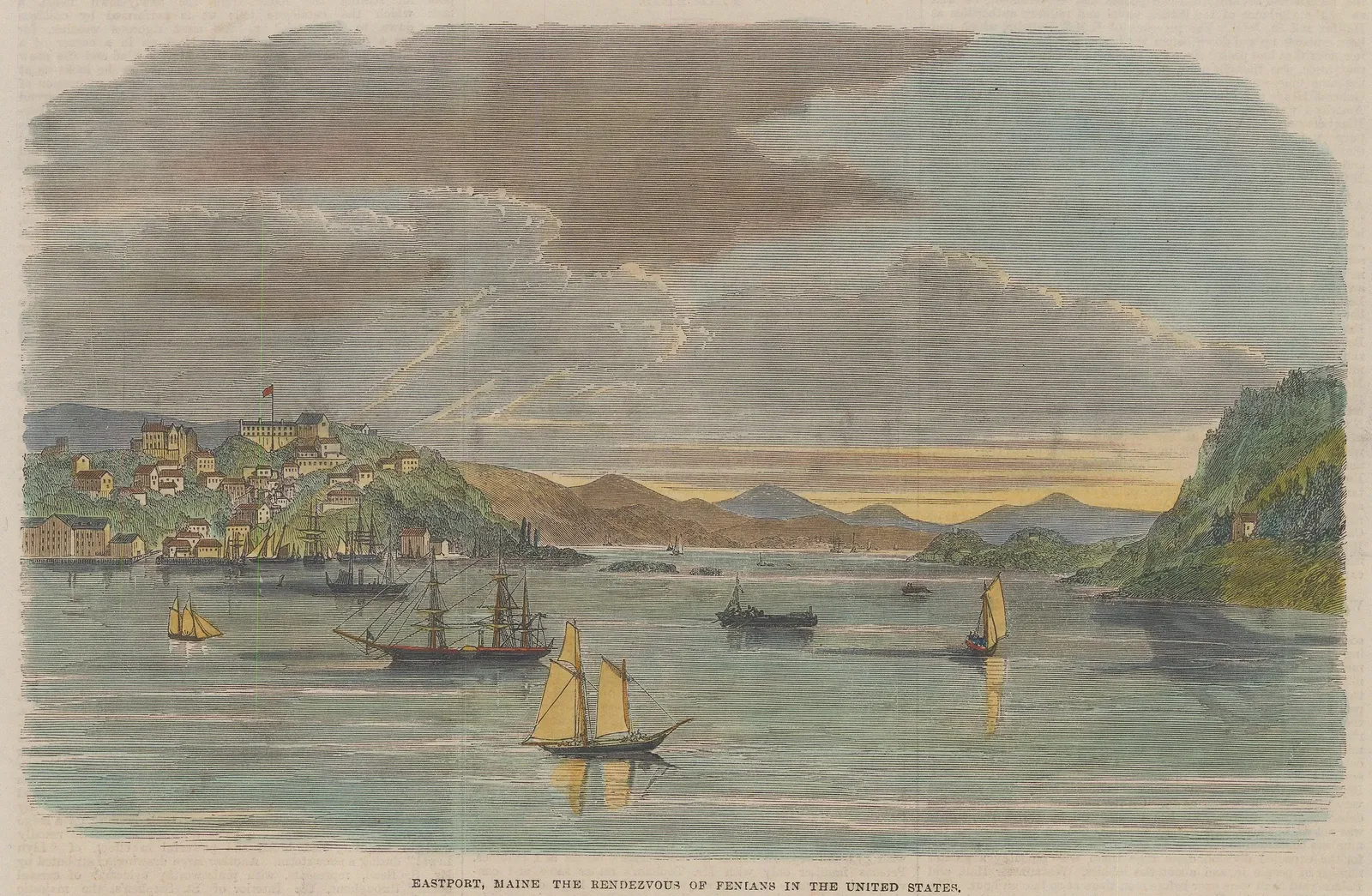 Illustrated London News (ILN), Maine - Eastport, 1866