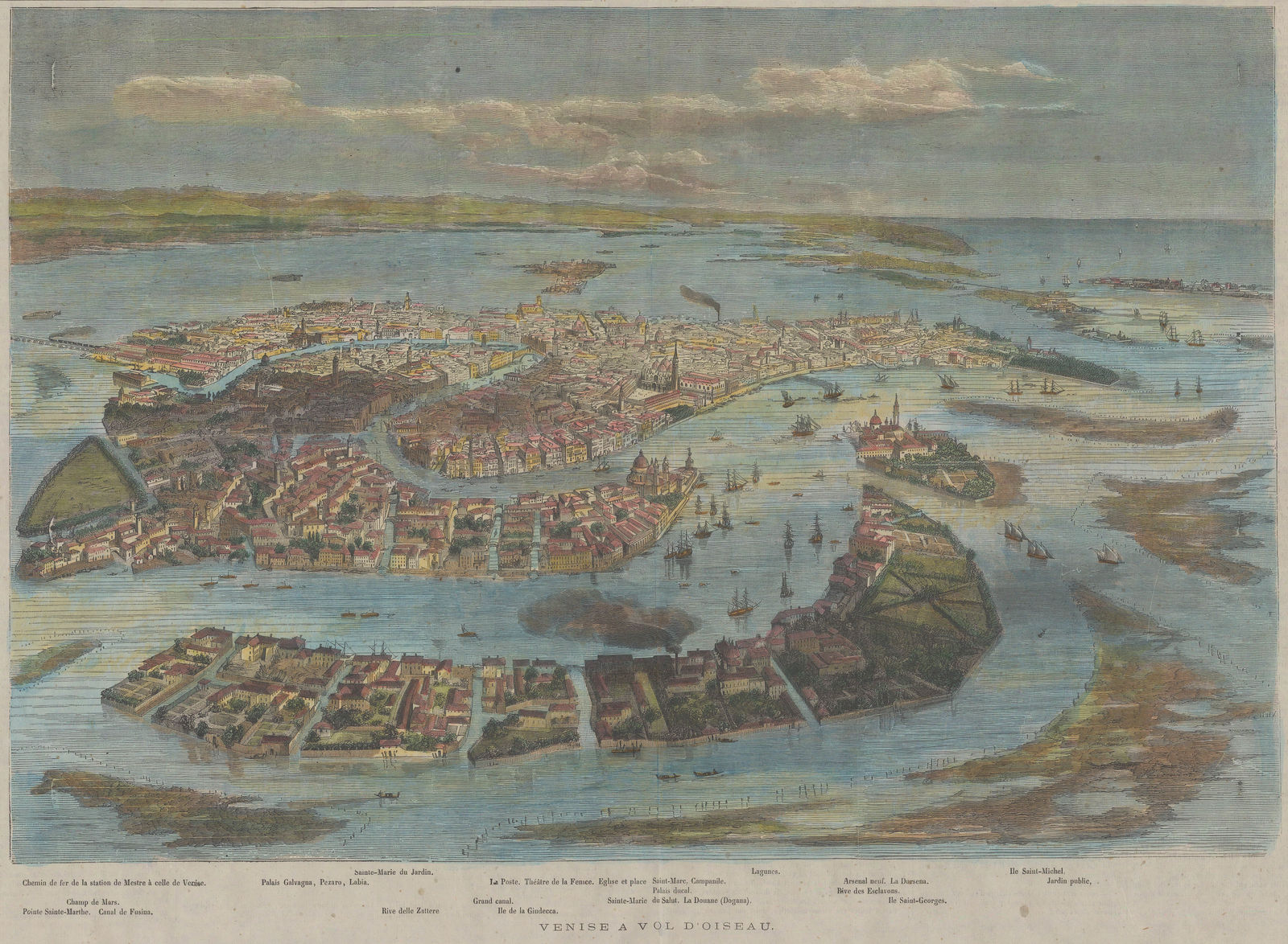 Le Journal Illustré, Italy - Venice, 1865