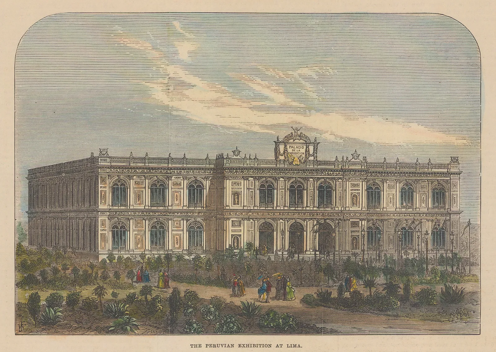 Illustrated London News (ILN), Peru - Lima, Exhibition of Arts and Industry, 1872