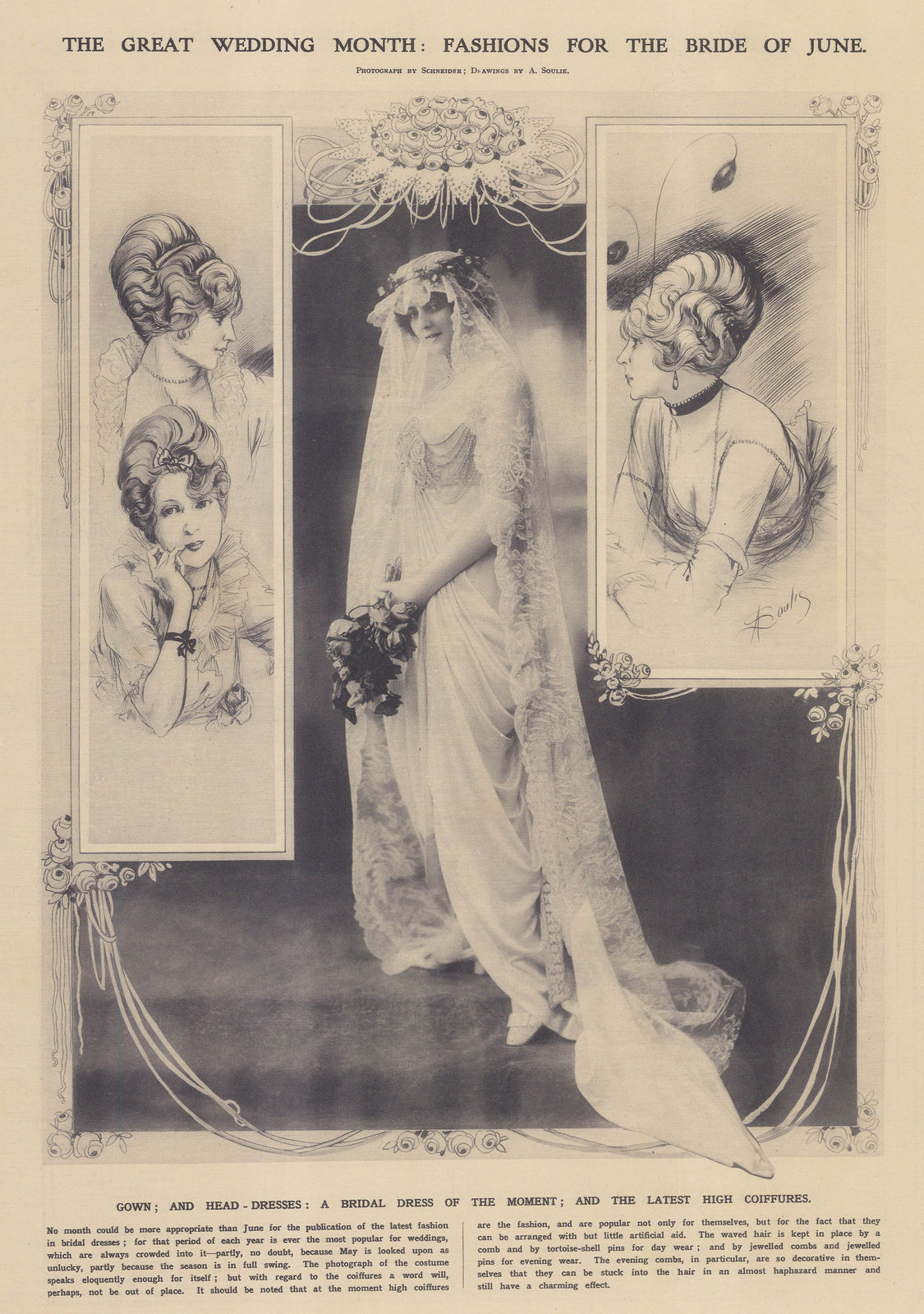 Illustrated London News (ILN), Fashion - Wedding, 1913