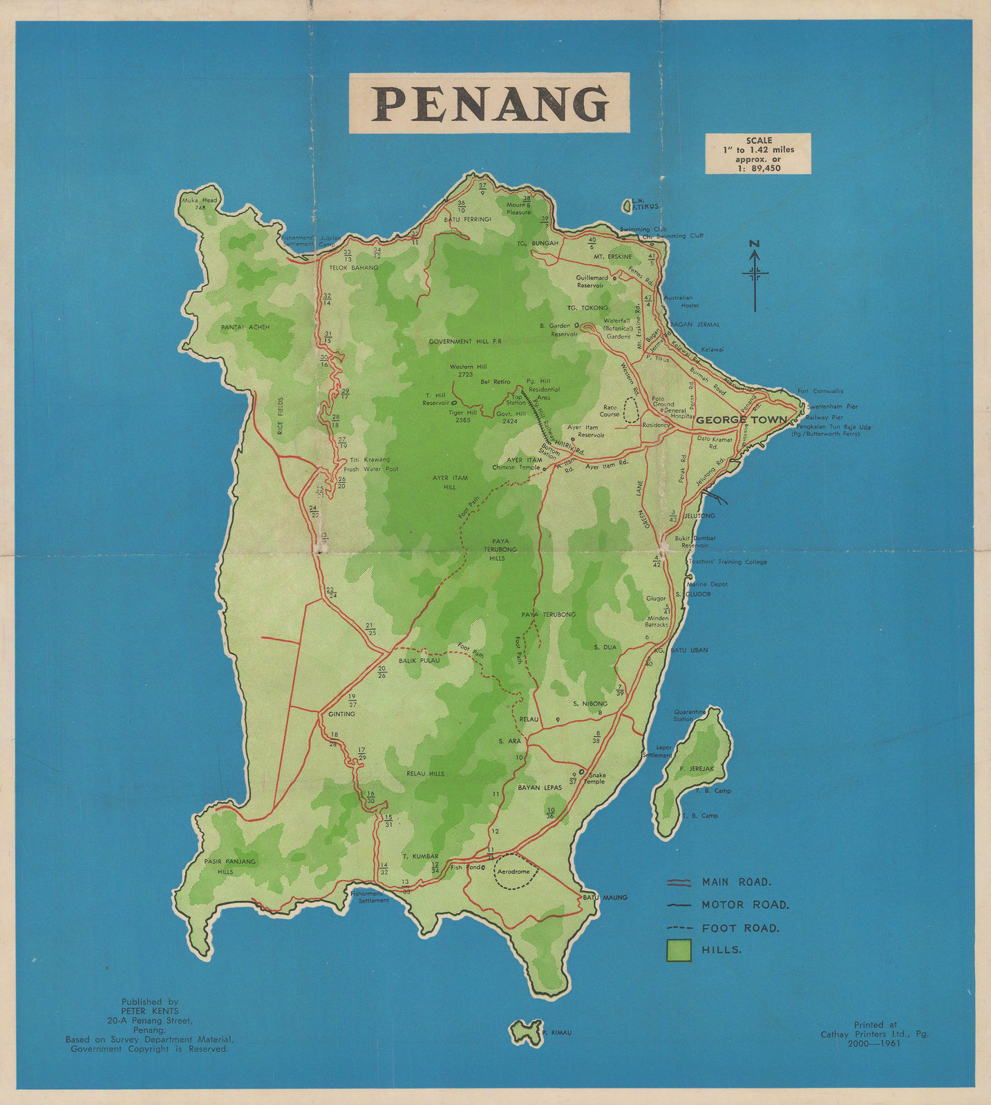 Peter Kents, Penang, 1951