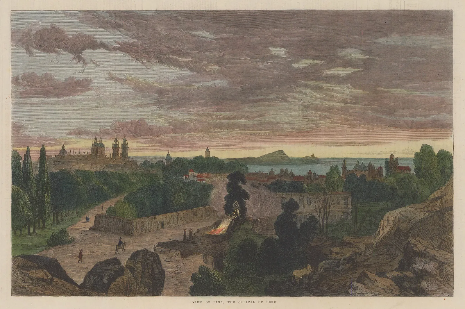 Illustrated London News (ILN), Peru - Lima, 1864