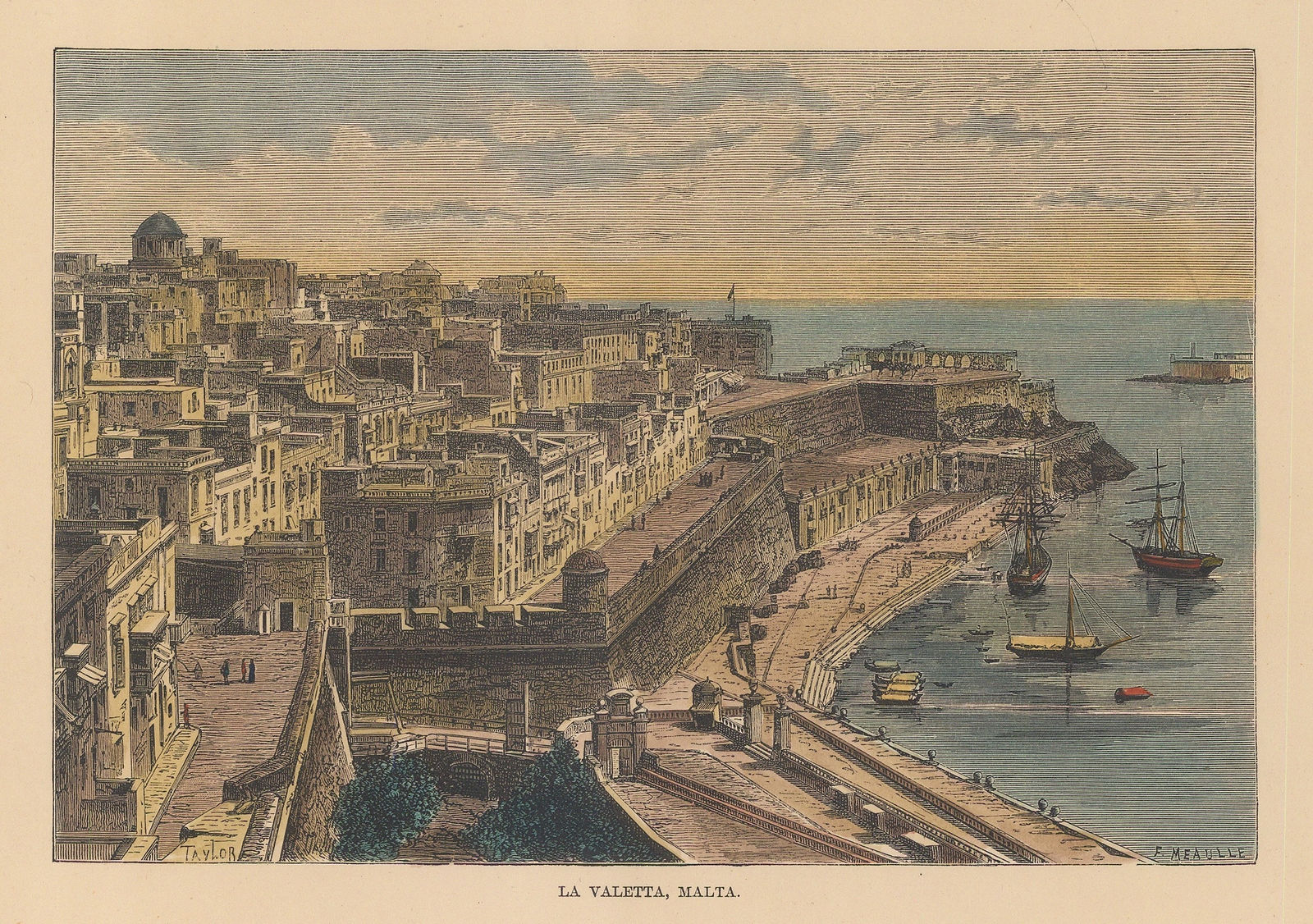 Jean Jacques Élisée Reclus, Malta - Valetta, 1894