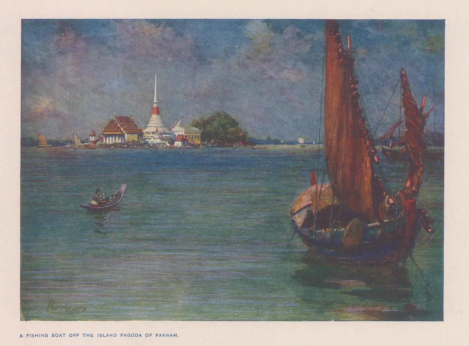 A. & C. Black Ltd., Thailand - Pak Nam Pra Island , 1927