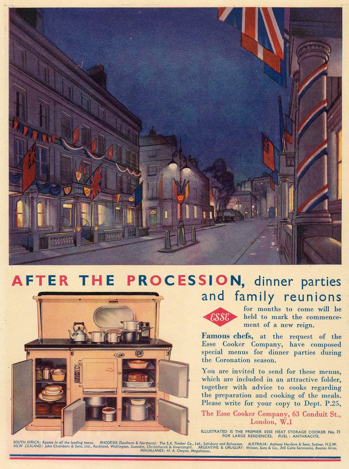 Punch, Cookery - Esse Cooker Company, 1937