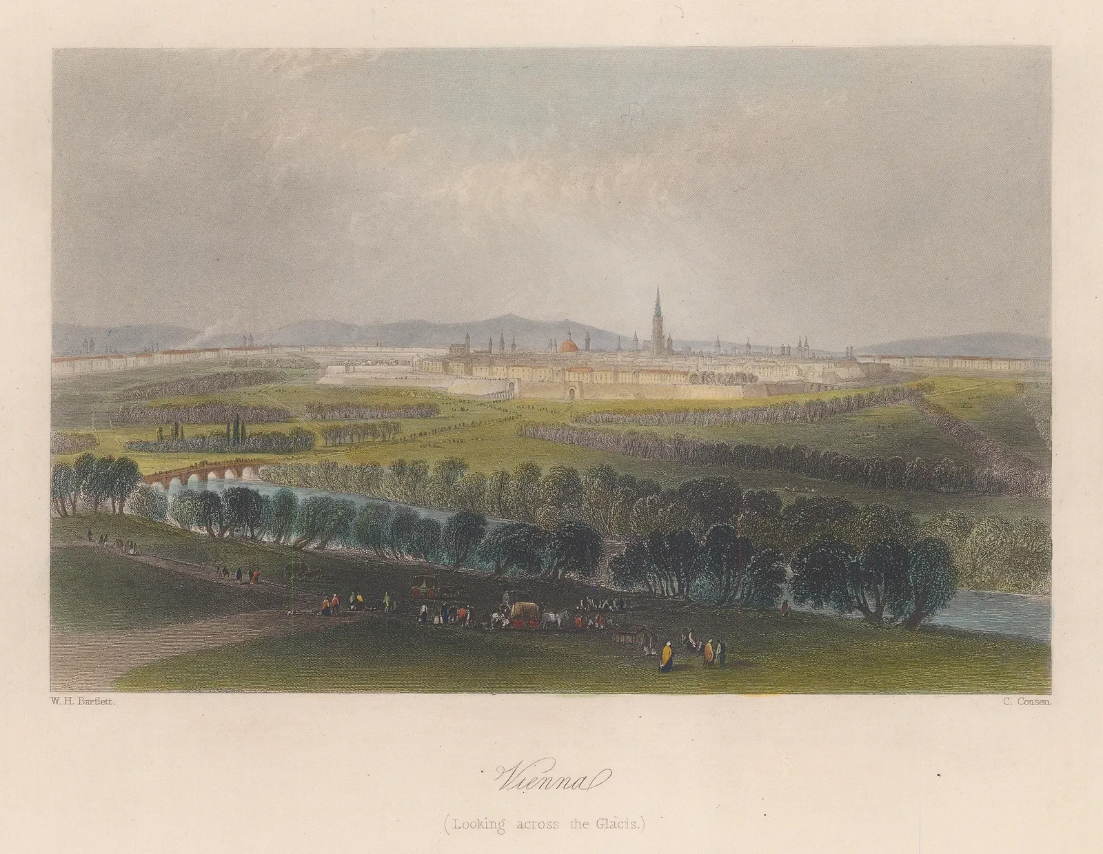 William Bartlett, Austria - Vienna, 1840 c.