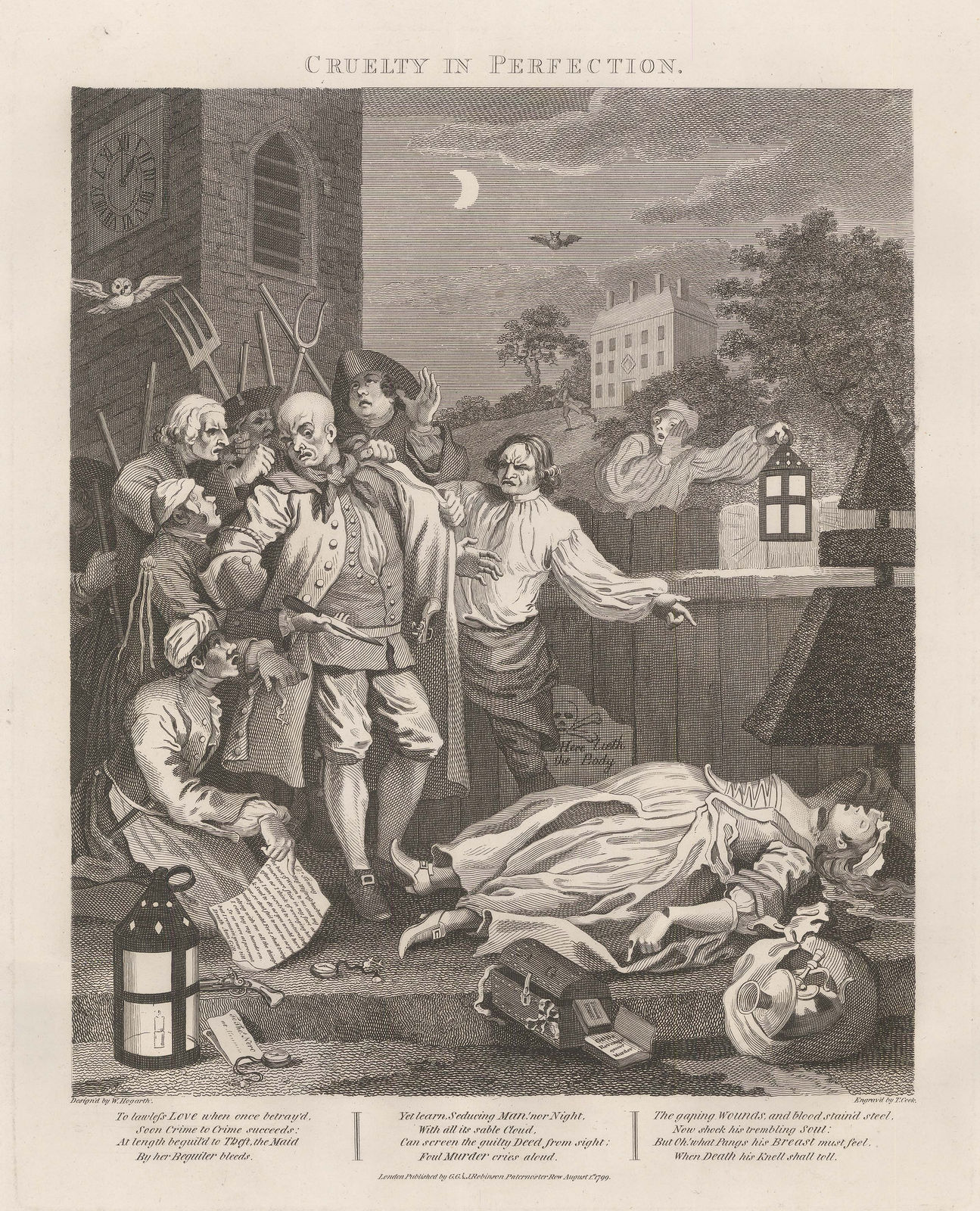 William Hogarth, Hogarth - Cruelty, 1799