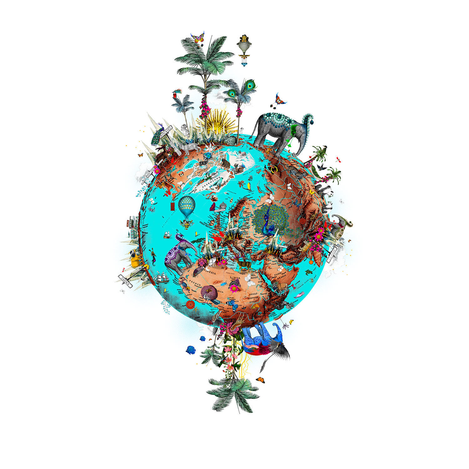 Kristjana S. Williams, Mountain Og Elephant Ocean Jordin I, 2023