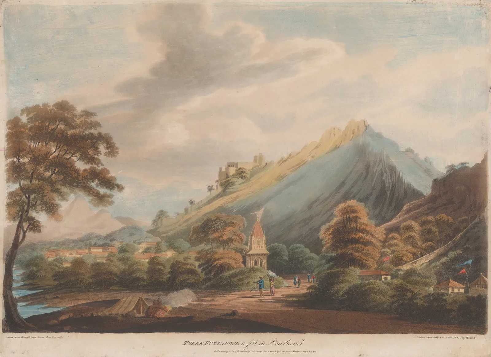 Thomas Anburey, India - Madhya Pradesh (Bundelcund), 1799