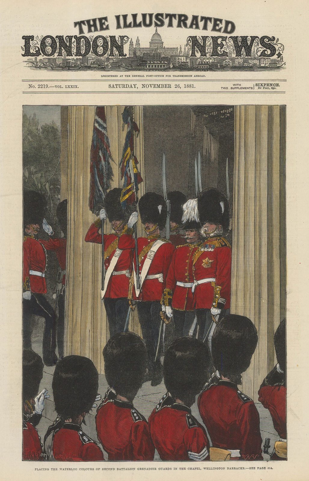 Illustrated London News (ILN), British Army - Guards, Grenadier Guards, 1881