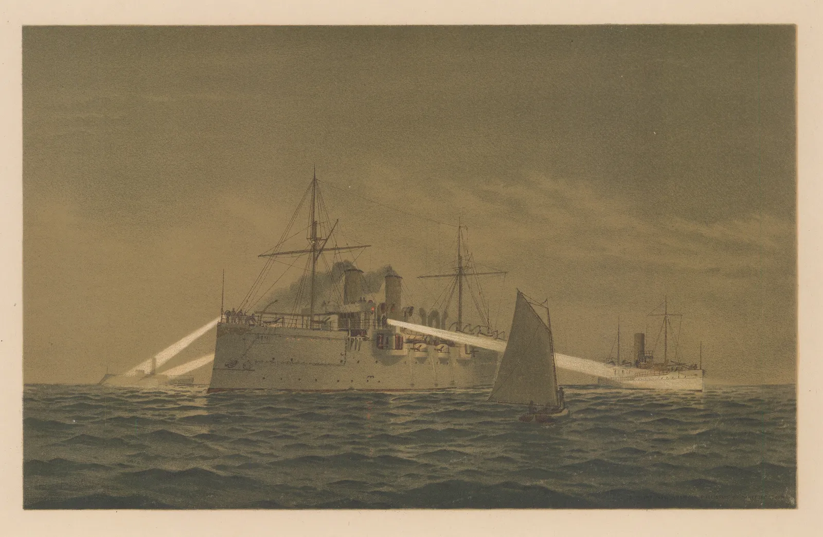 Frederick Cozzens, US Navy - Naval Ships, 1893 c.