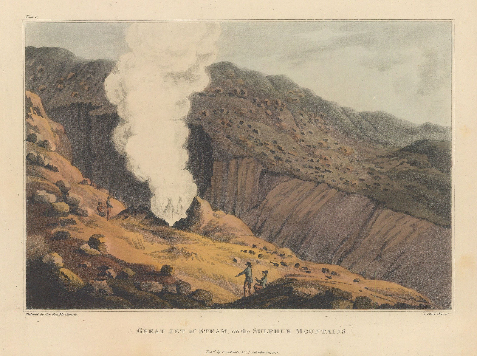 Sir George Mackenzie, Iceland - Sulfur Mountains, 1811