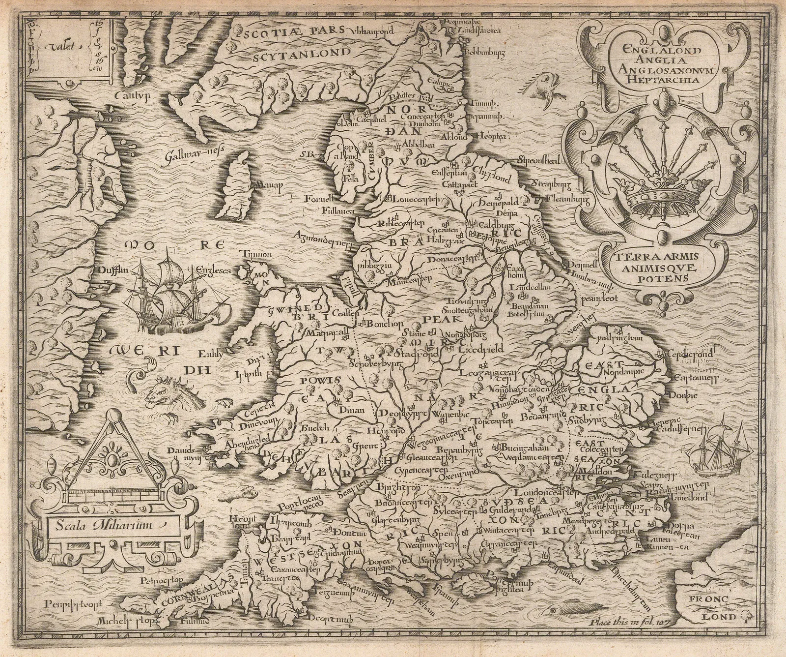 William Rogers, The Seven Saxon Kingdoms of England, 1600