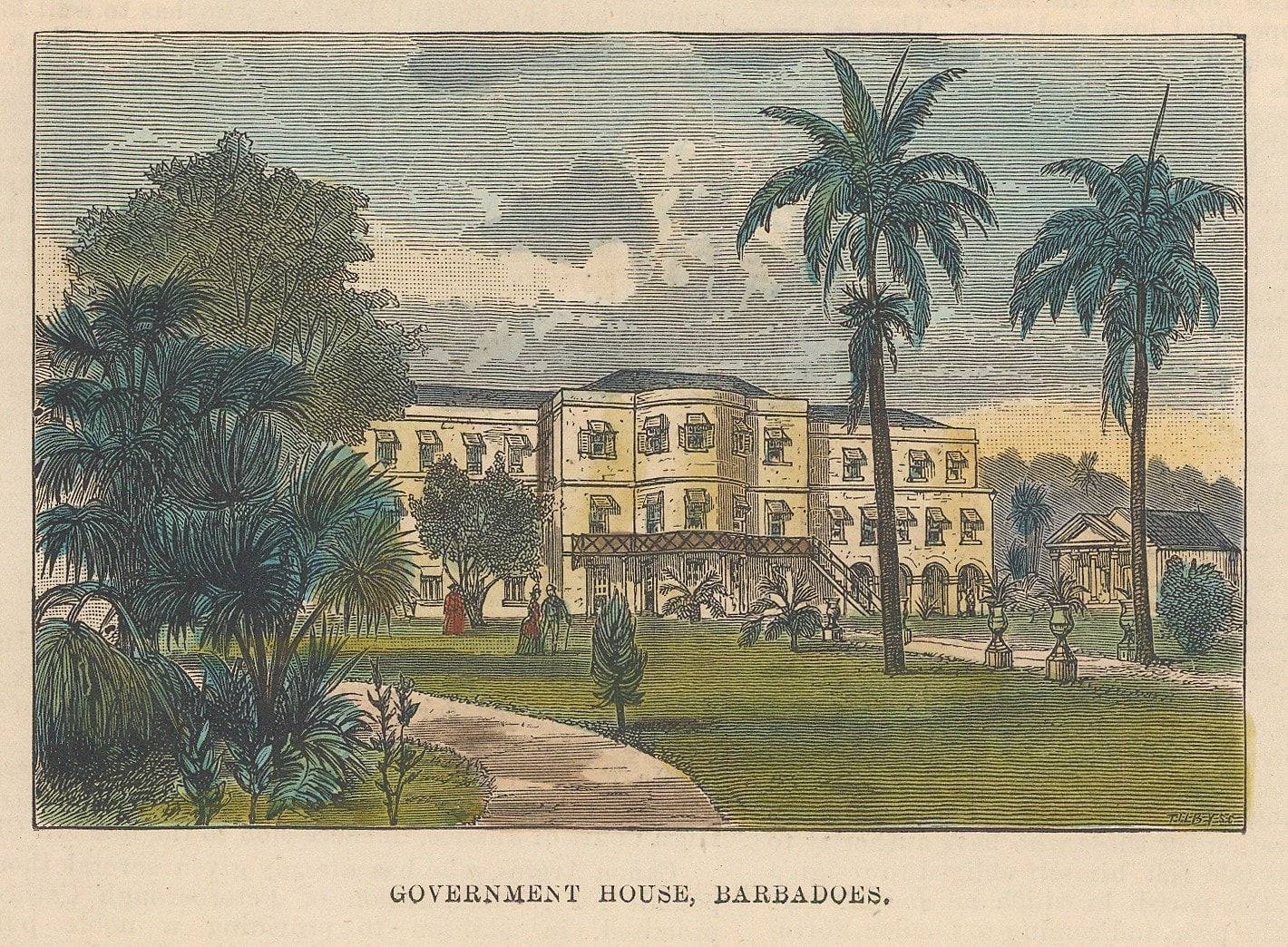 Illustrated London News (ILN), Barbados - Bridgetown, 1888 c.