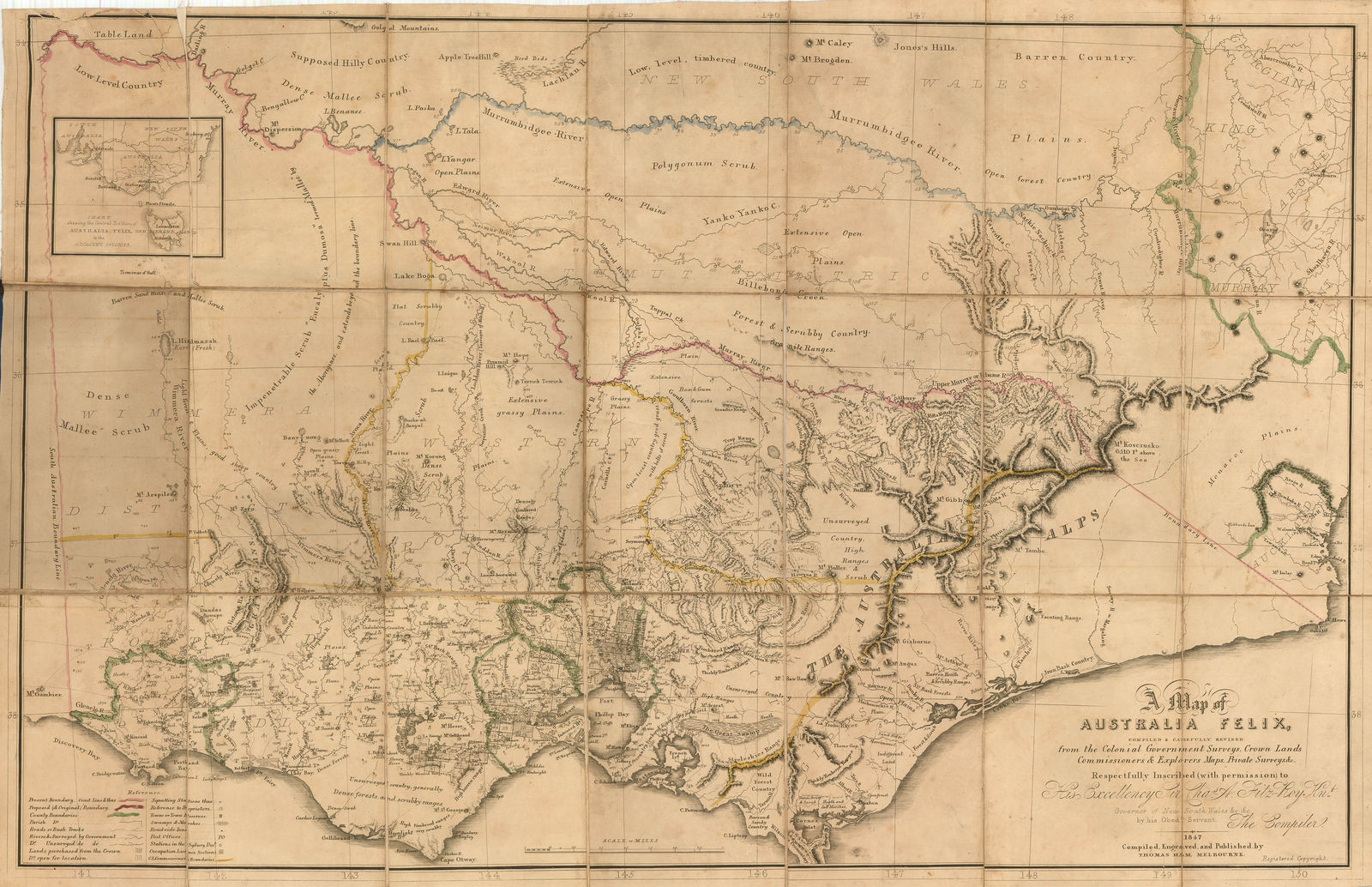 Thomas Ham, Victoria, 1847